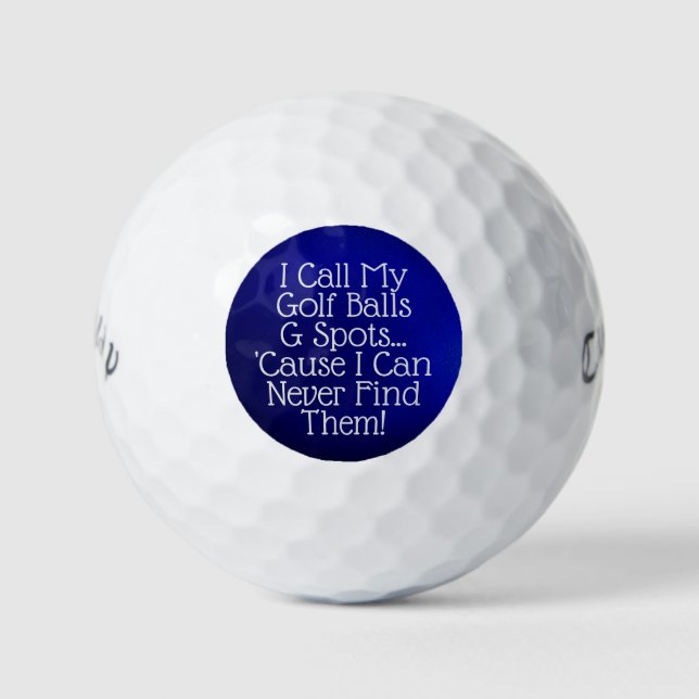 Cheeky Golf Ball Humour (Front)