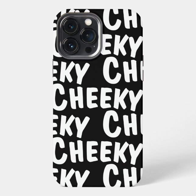 Cheeky iPhone Case (Back)