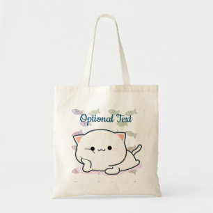 Cheeky Kawaii Style Kitten Tote Bag