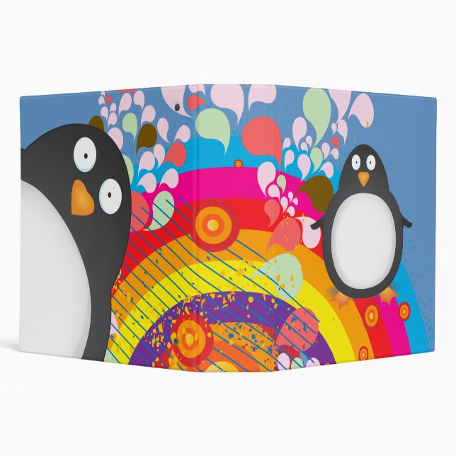 Cheeky King Penguin's Binder (Background)