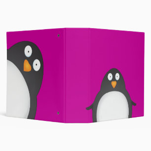 Cheeky King Penguin's Binder