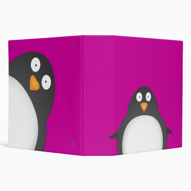 Cheeky King Penguin's Binder (Background)