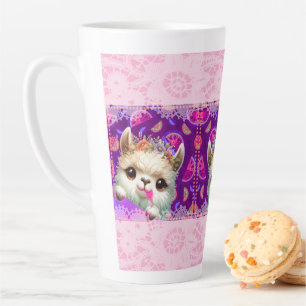 Cheeky Llama Latte Mug