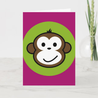 Cheeky Monkey Card