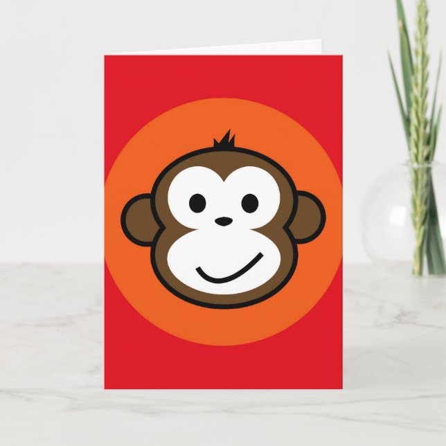 Cheeky Monkey Card (Front)