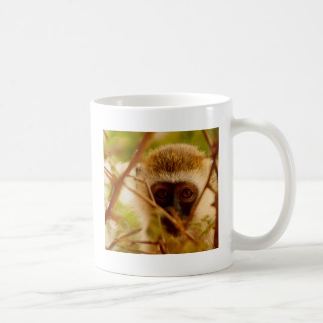 Cheeky Monkey. Coffee Mug (Right)