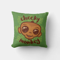 Cheeky Monkey Cute Cartoon Primate Drawing