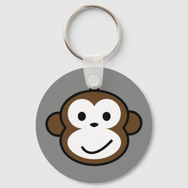 Cheeky Monkey Keychain (Front)