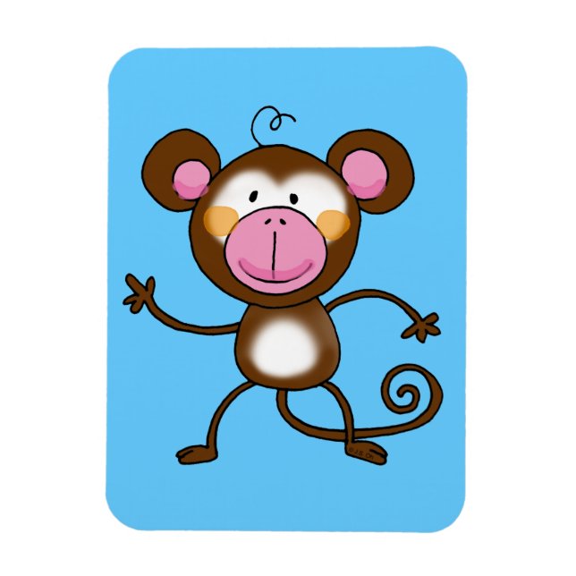 Cheeky monkey magnet (Vertical)