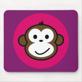 Cheeky Monkey Mouse Pad