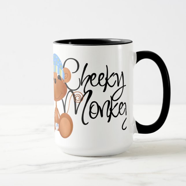 Cheeky Monkey Mug (Right)
