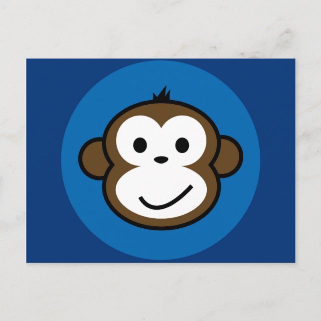 Cheeky Monkey Postcard (Front)