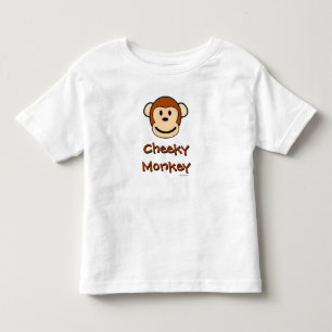 Cheeky Monkey Toddler T-shirt