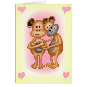 Cheeky Monkeys In Love