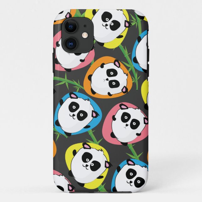 Cheeky Pandas Case-Mate iPhone Case (Back)