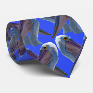 Cheeky Pelican Faces, Tie