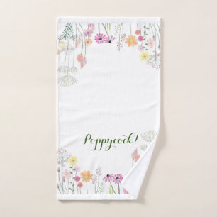 Cheeky Sayings Hand Towels