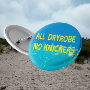 Cheeky sea swimmers gift cold water swimming 2 inch round button
