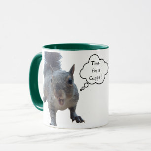 Cheeky Squirrel Mug