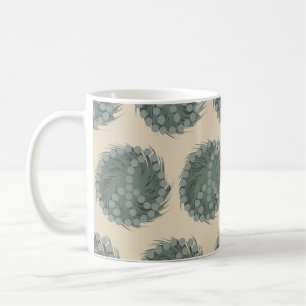 Cheeky Whirled Peas Pattern Coffee Mug