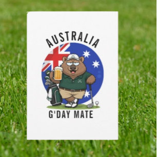 Cheeky Wombat Thank You Card