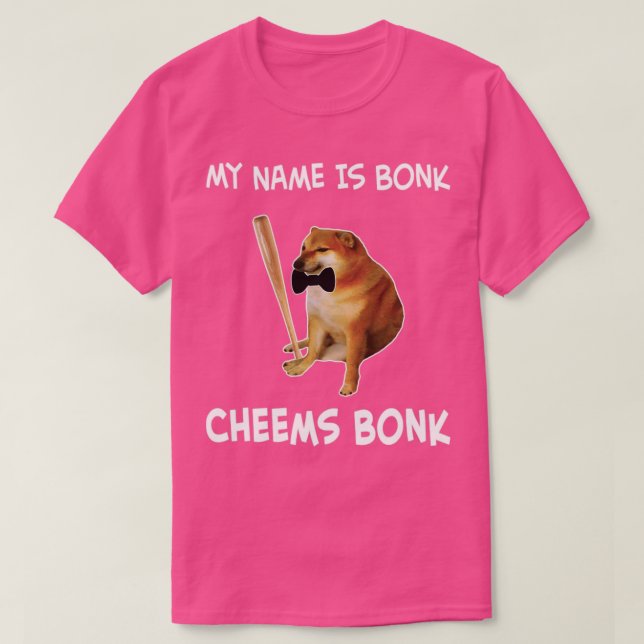 Cheems bonk T-Shirt (Design Front)