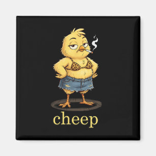 Cheep Inappropriate Easter Magnet