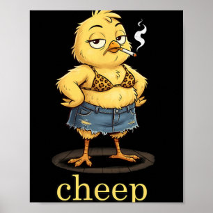 Cheep Inappropriate Easter Poster