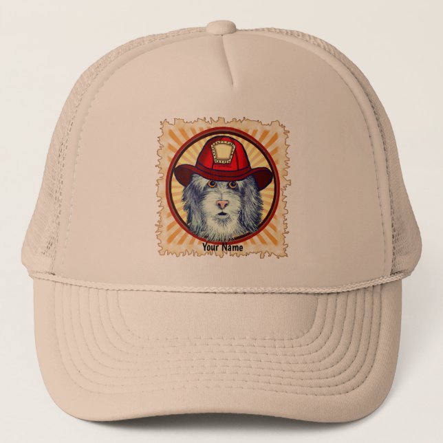 Cheepdog casquettes des pompiers (Devant)