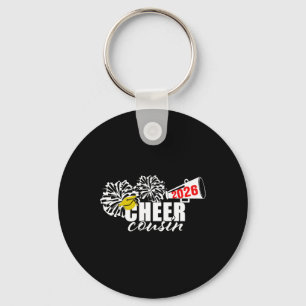 Cheer 2026 Cousin Graduation Senior Cheerleader Gi Keychain
