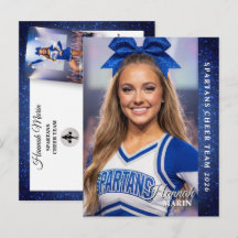 Cheer Autograph Card Mini Meet & Greet Cards