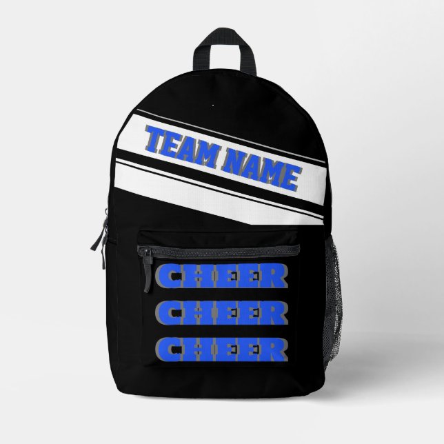 Cheer backpacks cheerleading school personalized (Front)