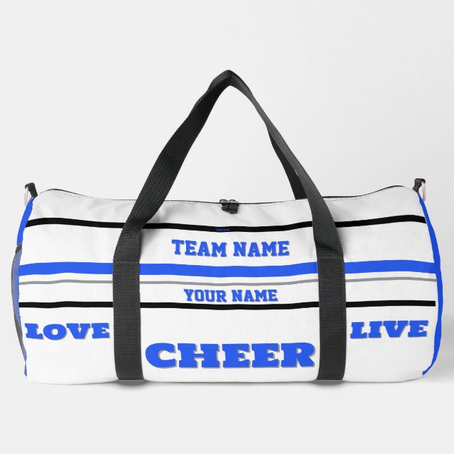 Cheer backpacks cheerleading school personalized W (Back)