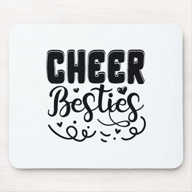 Cheer Besties Cheerleader _1  Mouse Pad (Front)