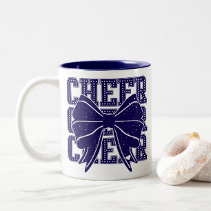 Cheer Bow  Two-Tone Coffee Mug