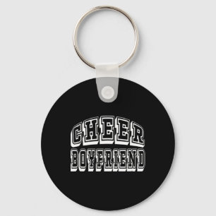 Cheer Boyfriend Proud Cheerleader Bf Keychain