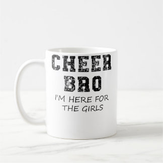 Cheer Bro Funny Brother Cheerleading Supporter Boy Coffee Mug