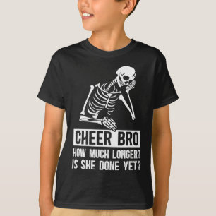 Cheer Brother Funny Cheerleader Brother Cheerleadi T-Shirt