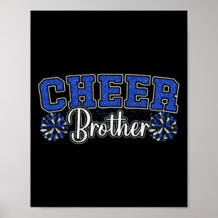 Cheer Brother My Favorite Cheerleader Calls Me Bro Poster