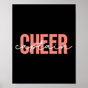Cheer Captain Proud Cheerleader Captain _1 Poster