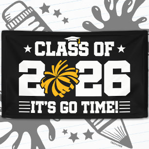 Cheer Cheerleader Graduation Class of 2026 Senior Banner
