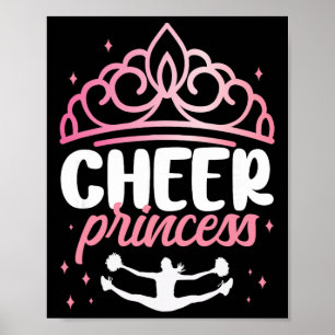 Cheer Cheerleading Cheer Princess  Poster