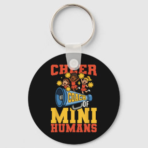 Cheer Cheerleading Coach Cheer Coach Of Mini Human Keychain