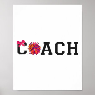 Cheer Cheerleading Coach Coach _2 Poster