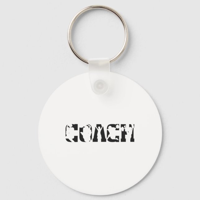 Cheer Cheerleading Coach Coach _3  Keychain (Front)