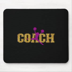 Cheer Cheerleading Coach Coach  Mouse Pad