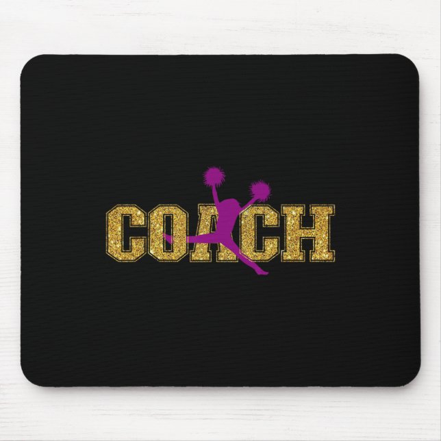 Cheer Cheerleading Coach Coach  Mouse Pad (Front)