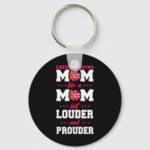 Cheer Cheerleading Mom Mother Cheerleading Mom Lik Keychain