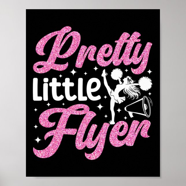 Cheer Cheerleading Pretty Little Flyer _4  Poster (Front)