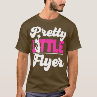 Cheer Cheerleading Pretty Little Flyer  T-Shirt